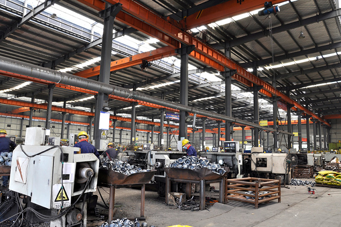 简阳网架锥头车间